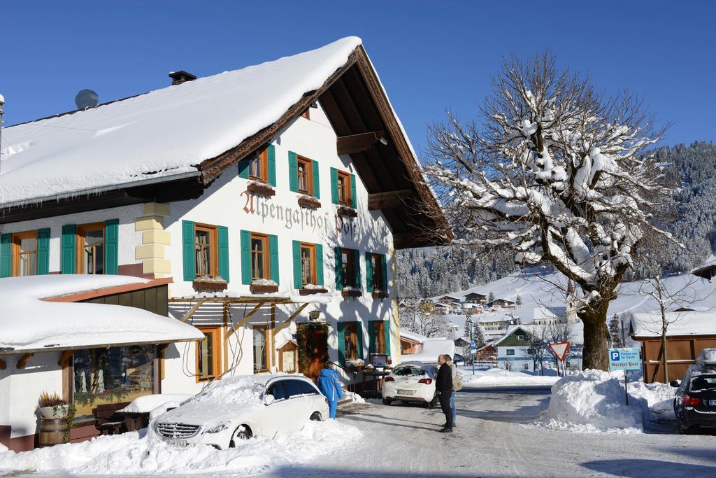 Alpengasthof Zur Post Schattwald Zewnętrze zdjęcie