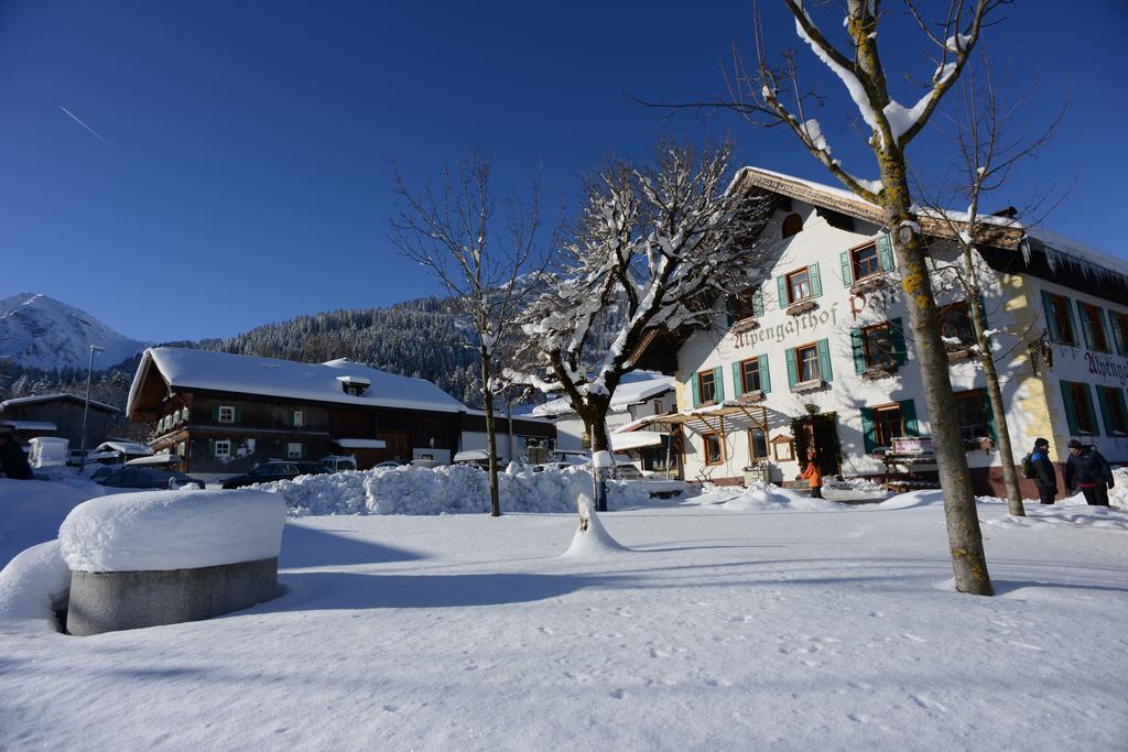 Alpengasthof Zur Post Schattwald Zewnętrze zdjęcie